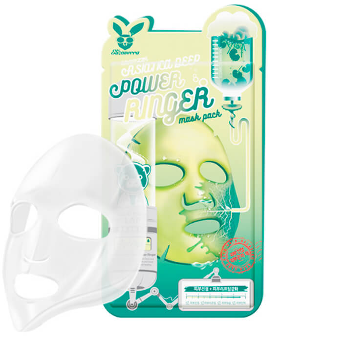 Тканевая маска для лица Elizavecca ЦЕНТЕЛЛА CENTELLA ASIATICA DEEP POWER Ringer mask pack - фото