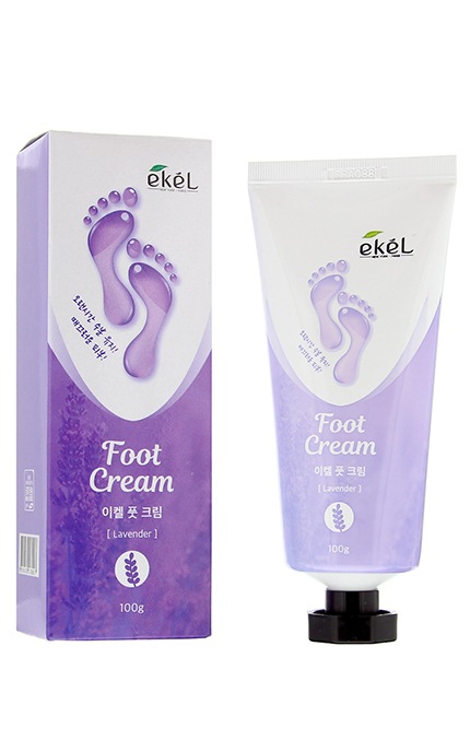 Успокаивающий крем для ног с экстрактом лаванды Ekel Foot Cream 100мл