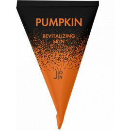 Обновляющая ночная маска с ТЫКВОЙ J:ON Pumpkin Revitalizing Skin Sleeping Pack 5 мл - фото