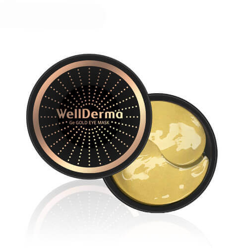 Омолаживающие патчи с германием и золотом WellDerma Ge Gold Eye Mask 60 шт - фото