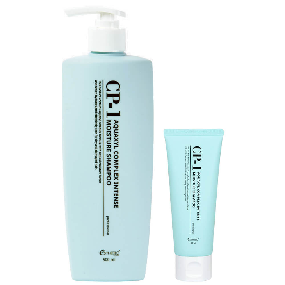 Увлажняющий шампунь с акваксилом для сухих волос CP-1 Aquaxyl Complex Intense Moisture Shampoo 500 мл - фото2