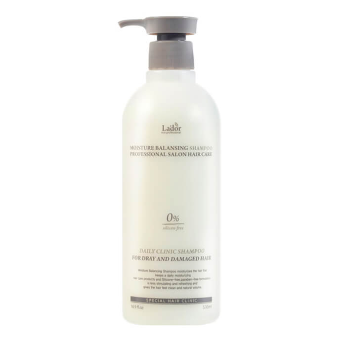 Шампунь для волос увлажняющий Lador Moisture Balancing Shampoo 530мл - фото