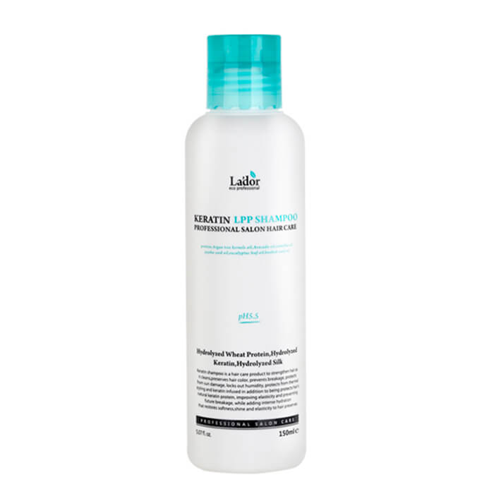 Безсульфатный кератиновый шампунь Lador Keratin Shampoo LPP 150 мл- фото