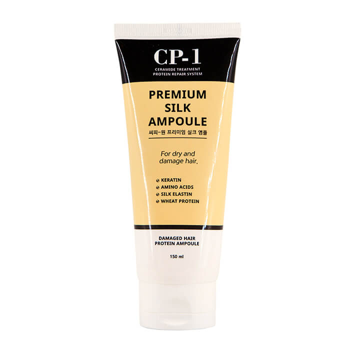 Несмываемая сыворотка для волос с протеинами шелка Esthetic House CP-1 Premium Silk Ampoule 150 мл- фото