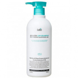 Безсульфатный шампунь для волос с кератином Lador Keratin Lpp Shampoo PH 6.0 530мл- фото